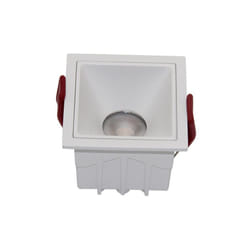 Maytoni - Faretto Da Incasso Moderno Alfa Led Alluminio Bianco Led Luce Calda Dimmerabile