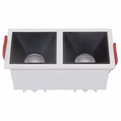Collezione Alfa Led ELEVA L'ATMOSFERA CON LUCE SOFISTICATA DEL FARETTO DA INCASSO MODERNO Doppio faretto da incasso Moderno A ...
