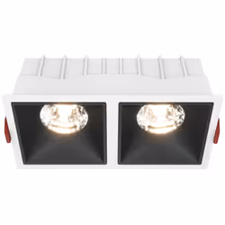 Collezione Alfa Led ELEVA L'ATMOSFERA CON LUCE SOFISTICATA DEL FARETTO DA INCASSO MODERNO Doppio faretto da incasso Moderno A ...