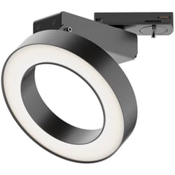 Maytoni - Faretto Per Binario Orientabile Rim In Metallo Nero e Bianco 1 Luce Calda