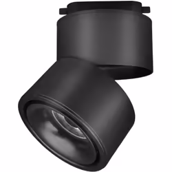 Collezione Yin ILLUMINA I DETTAGLI DELLA TUA CASA Faretto per binario orientabile serie Yin struttura in metallo nero 1 luce ...