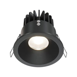Maytoni - Zoom Faretto da incasso dimmerabile nero 3000K IP65