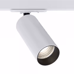 Collezione Focus Led METTI A FUOCO LA TUA CASA Il faretto clip per binario della serie Focus led è caratterizzato da una stru ...
