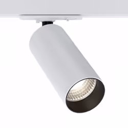 Collezione Focus Led METTI A FUOCO LA TUA CASA Il faretto clip per binario della serie Focus led è caratterizzato da una stru ...