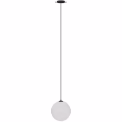 Collezione Luna LA LUNA A CASA TUA Lampadario a Sospensione Moderno Luna corpo in Alluminio Nero Bianco luci Led Integrato 5W ...