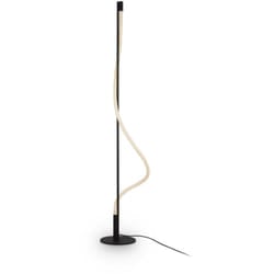 Maytoni - Piantana Lampada Da Terra Moderno Tau Alluminio Nero Luce Led 15W