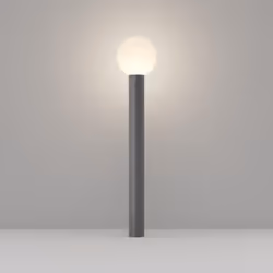 Collezione Outdoor LA LUCE CHE VA D'ACCORDO CON IL BUIO Lampada da Terra per esterno Moderno Bold 1 luce E27 60W corpo in All ...
