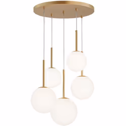 Collezione Basic Form IL SISTEMA CHE ILLUMINA Lampadario a SospensioneModerno Basic form 5luci E14 (non incluse) max 40W con  ...