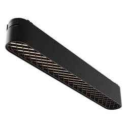 Maytoni - Base Di Illuminazione Binario Moderno Basis Grid Alluminio Nero Luce Calda 12W