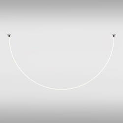Maytoni - Lampadario a Sospensione Moderno Tau Alluminio Nero Luce Led 40W