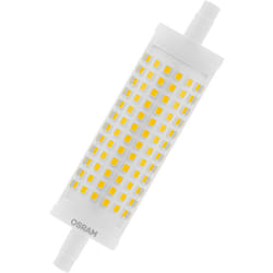 Lampada led Line con attacco retrofit R7s, 19 w / 2452 lm, luce bianca fredda e trasparente con 4000 k, non dimmerabile. IP20, vetro senza piombo,