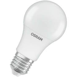LED-Lampen, klassische Kolbenform, 150 Watts Ersatz, E27, A-shape, 4000 Kelvin, Kalt weiß, Matt, single Pack - Osram