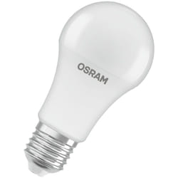 LED-Lampen, klassische Kolbenform, 75 Watts Ersatz, E27, A-shape, 6500 Kelvin, Kaltes Tageslicht, Matt, single Pack - Osram