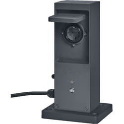 Ledvance - smart+ WiFi Outdoor Terminal eu mit integriertem Repeater & 2 Steckdosen, weiß, 230V, erweitert die WLAN-Zone im Freien, Kopplung von