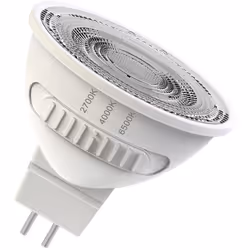 LED SPOT mit drei Lichtfarben in einer Lampe . Produkteigenschaften: Einfacher Farbtemperaturwechsel mit integriertem Schalte ...