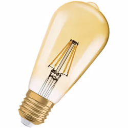 Lampade LED dimmerabili, edizione vintage, forma classica Edison. Caratteristiche del prodotto: Lampade LED per tensione di r ...