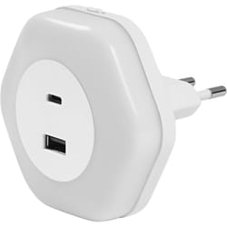 Ledvance - lunetta hexagon luce notturna plug-in, 5W, 5lm