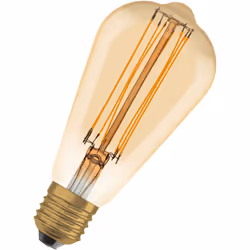 Lampade LED dimmerabili, edizione vintage, classica forma di lampada Edison a filamento sottile, tecnologia LED. Caratteristi ...