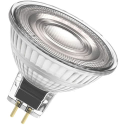Dimmbare Niedervolt-LED-Reflektorlampen MR16 mit Retrofit-Stecksockel, 35 Watts Ersatz, GU5.3, MR16 reflector, 2700 Kelvin, Warm weiß, Klares Glas,