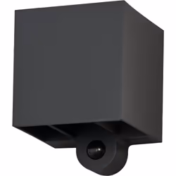 Lampada da parete grigio scuro con batteria, sensore, angolo del fascio regolabile e classe di protezione IP54. Caratteristic ...