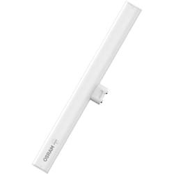 Lampada LEDinestra a forma di asta in plastica satinata, attacco S14d, dimmerabile, luce bianca calda con 2700 k, lunghezza 30 cm, 3 w, 275 lm,