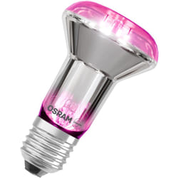 Lampada per piante led Star con filamento e 7,5 w / 140 lm, attacco E27, con luce bianca calda a 1300 Kelvin che consente alle piante di prosperare.