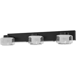 Ledvance - orbis Flame lampada da parete e soffitto con led, nero, 16,5W, 1050lm, 3000/4000K,(bianco freddo/bianco caldo), protezione IP44 contro