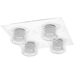 Ledvance - orbis Flame lampada da parete e soffitto con led, bianco, 22W, 1400lm, 3000/4000K,(bianco freddo e bianco caldo), protezione IP44 contro