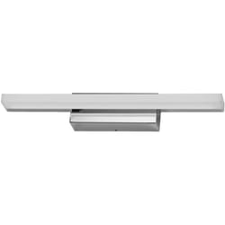 Ledvance - orbis da specchio per specchioLED, cromata, 6,8W, 650lm, 3000/4000K,Click cct dimmerabile premendo l'interruttore a parete, diametro 40