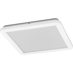 Ledvance - orbis Disc da parete/soffitto con led, bianco, 22W, 1800lm, 3000/4000K,, 30x30cm, protezione IP44 per bagni, viti di montaggio e tasselli