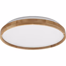 Apparecchio LED con anello in legno. Caratteristiche del prodotto: Grado di protezione: IP20. Durata: fino a 30.000 ore. Vers ...