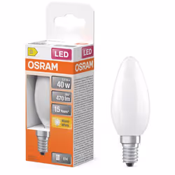 Osram 4099854467646 lampada LED Bianco caldo 2700 K 3,4 W E14 D - Vista aggiuntiva 5