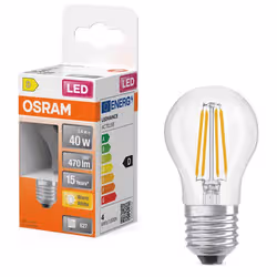 Osram 4099854467790 lampada LED Bianco caldo 2700 K 3,4 W E27 D - Vista aggiuntiva 5