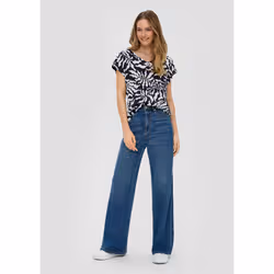 s.Oliver 2142305.59A1.34 camicia e top Camicetta Manica corta Viscosa - Vista aggiuntiva 2