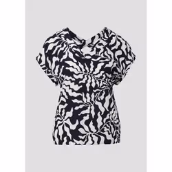 s.Oliver 2142305.59A1.34 camicia e top Camicetta Manica corta Viscosa - Vista aggiuntiva 3