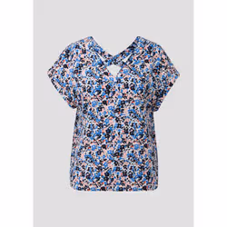 s.Oliver 2142305.59A4.40 camicia e top Camicetta Manica corta Viscosa - Vista aggiuntiva 3