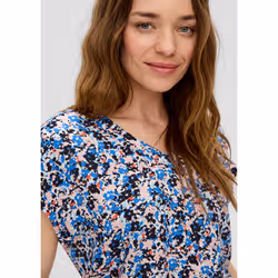 s.Oliver 2142305.59A4.40 camicia e top Camicetta Manica corta Viscosa - Vista aggiuntiva 5