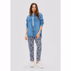 s.Oliver 2142401.59A4.34 Pantalone Blu - Vista aggiuntiva 2