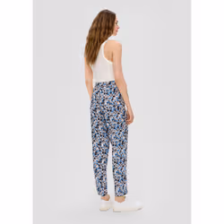 s.Oliver 2142401.59A4.34 Pantalone Blu - Vista aggiuntiva 4