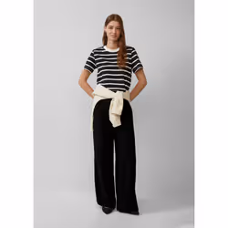s.Oliver 2161117.9999.44 Pantalone Nero - Vista aggiuntiva 2