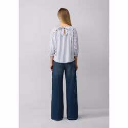 s.Oliver 2164646.55G7.34 camicia e top Camicetta Manica a 3/4 Cotone, Viscosa - Vista aggiuntiva 4