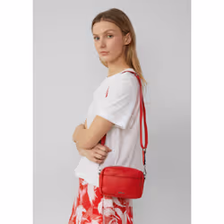 s.Oliver 2163735.3090.ONESIZE borsa e tracolla Poliestere, Poliuretano (PU) Rosso Borsa a mano - Vista aggiuntiva 2