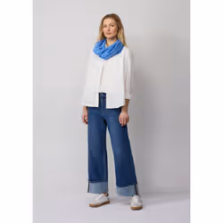 s.Oliver 2164444.5513.ONESIZE Sciarpa Blu - Vista aggiuntiva 2
