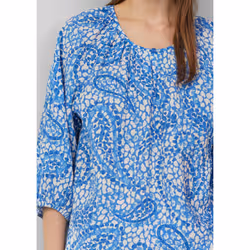 s.Oliver 2163640.55A0.46 camicia e top Camicetta Manica a 3/4 Viscosa - Vista aggiuntiva 5