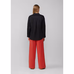 s.Oliver 2163684.9999.34 camicia e top Camicetta Manica lunga Lino - Vista aggiuntiva 4