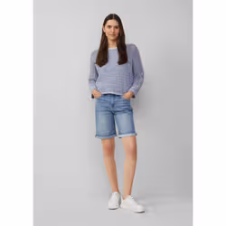 s.Oliver 2163794.54Z1.34 Pantaloncino Bermuda Femmina Blu - Vista aggiuntiva 2
