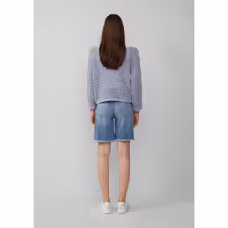 s.Oliver 2163794.54Z1.34 Pantaloncino Bermuda Femmina Blu - Vista aggiuntiva 4