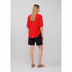 s.Oliver 2166159.3090.42 camicia e top Camicetta Manica a 3/4 Lino - Vista aggiuntiva 4
