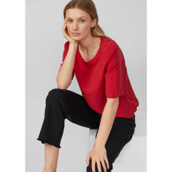 s.Oliver 2166511.3533.40 camicia e top Camicetta Manica corta Viscosa