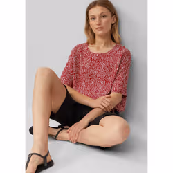 s.Oliver 2166511.35B0.40 camicia e top Camicetta Manica corta Viscosa - Vista aggiuntiva 6